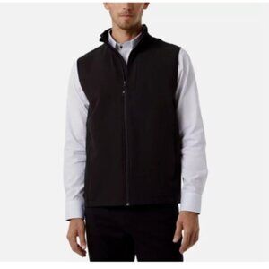 NEW 32 Degrees Men's M Full Zip Vest Windbreaker Jacket Black